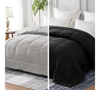 Couette Unyqoos® pour toute l'année – respirante, douce et réversible (deux couleurs), garnissage en polyester de 300 g, housse en microfibre, dimensions : 135×200 / 155×220 / 200×200 / 220×240 cm