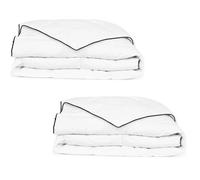 Couette - vidaXL - 132887 - 140 x 200 cm - Duvet et plume de canard - Lavable en machine