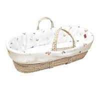 Couffin Bébé Avec Matelas Habillage Et Drap Housse Gallina Écru ? Motif Poules Champêtre TU