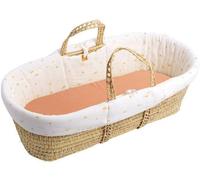 Couffin Bébé Sauthon Sunlight, Avec Matelas et Habillage Coton, 0-4 Mois, Blanc Terra Cotta