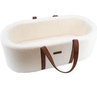 Couffin Bébé Sherpa DOMIVA Boubou, 40x80 cm, Matelas Moelleux et Confortable, Fond Rigide MDF