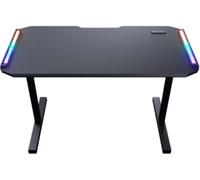 Cougar Bureau gaming DEIMUS – Design ergonomique, surface spacieuse, gestion des câbles intégrée