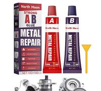 Coulée AB, Colle Instantanée Ultra RapiEt Forte, Résistance À La Chaleur Soudure À Froid Pâte Réparation, Pour Métal Colle LiquiSpeedy-Fix Réparation Industrielle, 105g