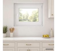 Couleur intérieure de la fenêtre de sous-sol blanche RISOR vidaXL vidaXL