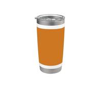 Couleur ocre Gobelet isotherme en acier inoxydable double paroi