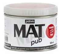 Pébéo Peinture acrylique mate – 500 ml – Rouge vermillon