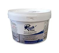COULEURS D ANTAN Vernis de Protection Faïence, Carrelage, Douche, Baignoire pour peinture résine finition BRILLANT 5m² + Kit d'application
