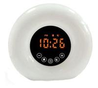 Couleurs Sunrise Réveil Éveil Lumière LED Radio FM de chevet lampe de nuit G