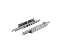 Coulisse invisible Tandem pour tiroir bois 30 kg avec amortisseur sortie totale longueur de 270 mm BLUM COU560H270B