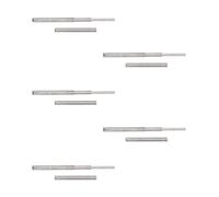 Emuca Coulisses à billes 3043405 – sortie totale 45 mm x 400 mm – Lot de 5 zingué