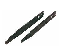 Coulisses à billes Push 3832TR - charge 45 kg - noir - L 550 mm ACCURIDE