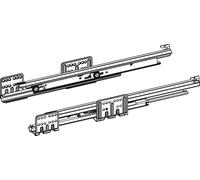 Coulisses actro avec silent system - Pour tiroir de profondeur : 500 mm - Charge : 60 kg - HETTICH