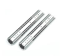 Coulisses de tiroir Robustes de 76 cm (30 Pouces) - Extension Totale - 700 mm, 800 mm, 1000 mm, 1200 mm, 1500 mm, 2000 mm - Monture à Billes en Acier - Supporte jusqu'à 500 kg - 3