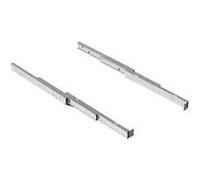 Coulisses pour table à rallonge shot 450-1200mm charge 80kg en inox brossé 2045069 emuca G