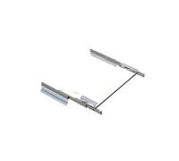Coulisses pour table extensible et relevable Oplà Folding+39 M120, Aluminium, Inox anodisé