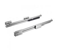 Coulisses Quadro Compact à amortisseur - longueur 470 mm - charge 40 kg HETTICH