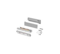Coulisses sortie totale VERTEX hauteur 131 mm longueur 500mm 40 kg gris EMUCA 3171335