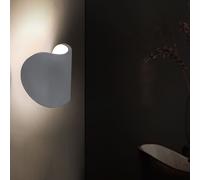 Applique murale Up and Down spot mural applique de salon lampe d'escalier en béton, gris, 1x LED 6W 150lm, LxH 12,6x15,7 cm