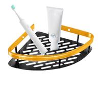 Counge de douche Caddy - Pas de plateau de rack de forage, porte-toilettes compacts, organisateur de l'espace de salle de bain | Contre-étagère d'installation portable RV COMPTENDRE DE CHAMBRE DORMAL