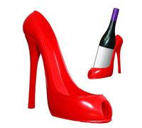 Counter Wine Rack - Support d'affichage de vin rouge à talons hauts | Accessoires de ruban cadeau de 8 pouces de long, support d'une seule bouteille de vin pour décoration de fête de mariage