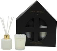 Countryfield Spa set cadeau bougie parfumée et bâtonnets parfumés blanc
