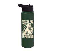 Coup de poing de précision Muay Thai Stainless Steel Insulated Water Bottle