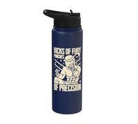 Coup de poing de précision Muay Thai Stainless Steel Insulated Water Bottle