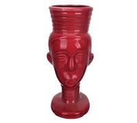 Coupe à Vin Hawaii Style Rétro 280ml en Céramique Ambiance Halloween | Whisky et Vin, Design Simple Rouge, Usage Fête, Gobelet à Boire, Tasse pour Boisson