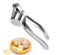 Coupe-ail - Presse-ail En Acier Inoxydable | Presse-ail Robuste, Presse-ail Solide Et Durable, Hachoir Manuel À L'ail En Métal Domestique, Hachoir À Ail, Broyeur À Gingembre, Ail Ch