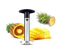 Coupe-ananas - Acier inoxydable - Poignée en plastique - Argent - 1 Pièce