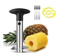 Coupe-ananas,Coupe-ananas en acier inoxydable,outil de cuisine pour fruits et ananas