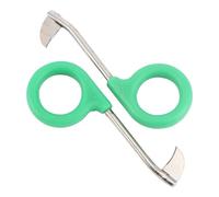 Coupe-Anneau à Bords Fins No1, 2 Pièces, Acier-Outil | Anneau Vert, Design Circulaire, pour Jujubier et Raisin, Usage Jardinage, Modèle No1