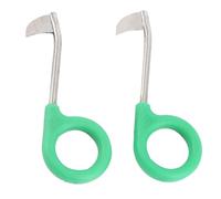 Coupe-Anneaux de Pêcher No1 2 Pièces en Acier Outil Vert | Jujubier, Jardinage, Coupe Nette, Pratique et Rapide, Ensemble de 2 Pièces pour Usage Précis