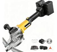 Coupe-armatures sans fil et sans balais 2000 W 2100 trmin avec 2 batteries, coupe à froid des barres dacier et des tubes en fer, intérieur et extérieur. Polyvalence multi-matériaux. (3cm/1.2in)