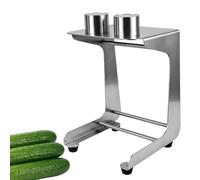 Coupe-bâton de concombre, coupe-concombre en acier inoxydable | Trancheuse à concombre manuelle for sushi, diamètre 45 mm, options de lame 10/12, for kimbap, salade, cuisine