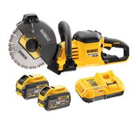 Coupe-béton DeWalt DCS691X2-QW; 54 V; 2x9,0 Ah accu.