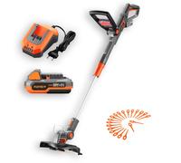 Coupe bordure à batterie 20V FUXTEC FX-E1RT20 - Set avec batterie 2Ah et chargeur 1A