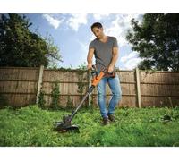 Coupe-bordure électrique BLACK+DECKER STC1840EPC-QW, 18V, 30 cm, Batterie 18V, Tête Pivotante, Tube Télescopique