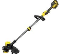 Coupe-bordure électrique sans fil Stanley Fatmax, 18V, 33 cm, Brushless, Batterie 4Ah + Chargeur, SFMCSTB933M-QW