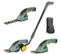 Coupe bordure FISHTEC 2 en 1 sur batterie 3,5V + taille haie G