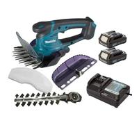 Cisaille à gazon sans fil Makita UM600DWAEX 16 cm, noire. Batterie lithium-ion (Li-ion) 18 volts.
