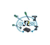 Coupe-bordure R-BAT20 à batterie, 1 batterie 20v 2amp, avec chargeur