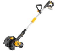 Coupe-bordure sans fil compatible avec batterie DeWalt 20 V Max (outil uniquement), trancheuse électrique de 22,9 cm avec deux roues, 4 profondeurs réglables, 3500 tr/min pour aménagement paysager