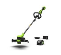 Greenworks TOOLS Coupe-gazon 24V 33 cm, 20 couteaux – Sans fil, Batterie 4.0 Ah incl. & Chargeur