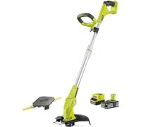 Coupe-bordures HYBRIDE RYOBI 18V ONE+, Coupe 25-30 cm, Fil 1 x 1,6 mm, Batterie 2.5Ah + Chargeur, RAC155