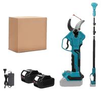 Coupe-bordures, moteur sans balais, angle de coupe réglable, livré avec deux batteries