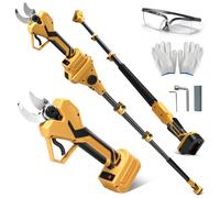 Coupe-bordures sans fil 2-en-1 avec manche télescopique, largeur de coupe de 40 mm, compatible avec les batteries Dewalt 20V