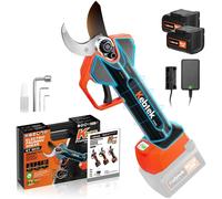 Coupe-bordures sans fil, 35 mm, 21 V, 2 batteries de 2000 mAh, lame SK5, compatible avec manche télescopique