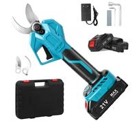 Coupe-bordures sans fil de 45 mm, sans balais, avec 2 batteries de 3000 mAh, écran LCD, et lames de rechange