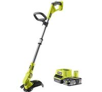 Coupe-bordures sans fil RYOBI 18V ONE+, 25-30 cm coupe, Fil 1,6 mm, Batterie 2.5Ah, Chargeur 2.0A, RLT183225F